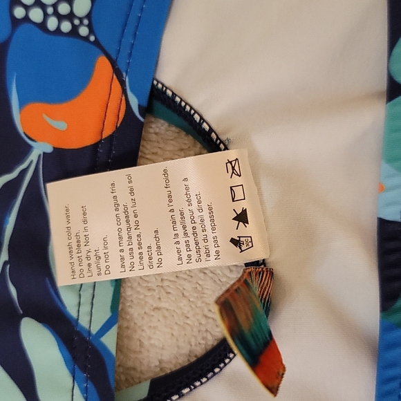 OP Ocean Pacific one piece split bathing suit large - Picture 4 of 7